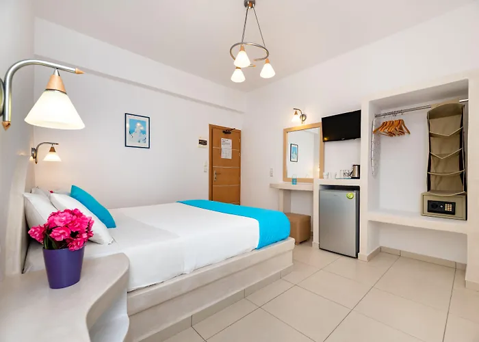 Stelios Place Lägenhetshotell Perissa (Santorini)