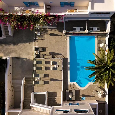 Stelios Place Lägenhetshotell Perissa (Santorini)
